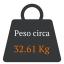 Peso 32.61 Kg